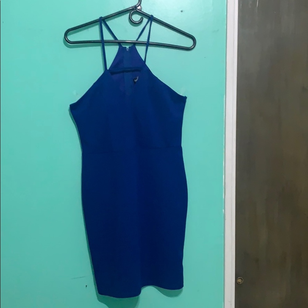 Blue dress